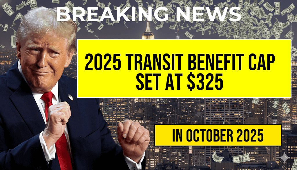 2025 Transit Benefit Cap Set at $325: Monthly Savings Explained