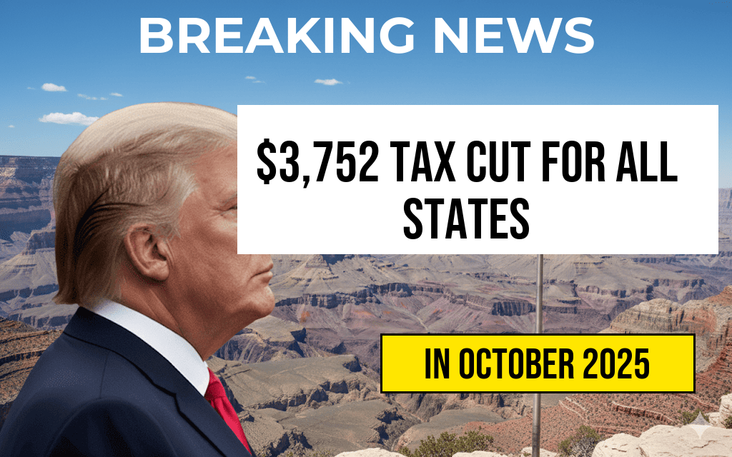$3,752 Tax Cut for All 50 States: Middle Class Benefits from New Legislation