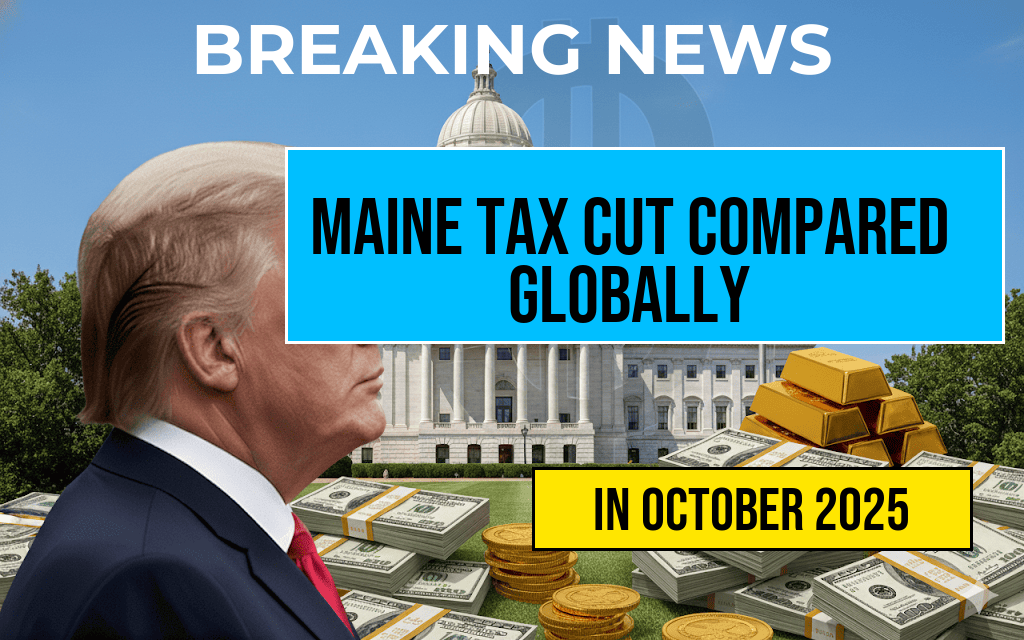 Average $3,204 Tax Cut in Maine: How It Stacks Up Against Canada, India, and the UK